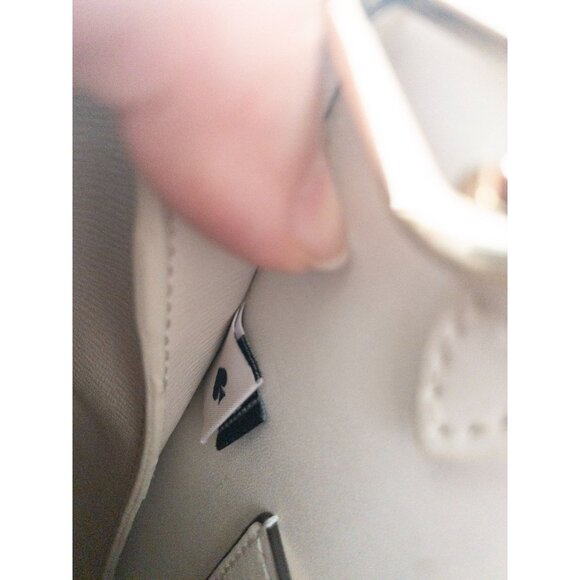 Kate Spade Knott Large Satchel Beige  $398 - Picture 14 of 16